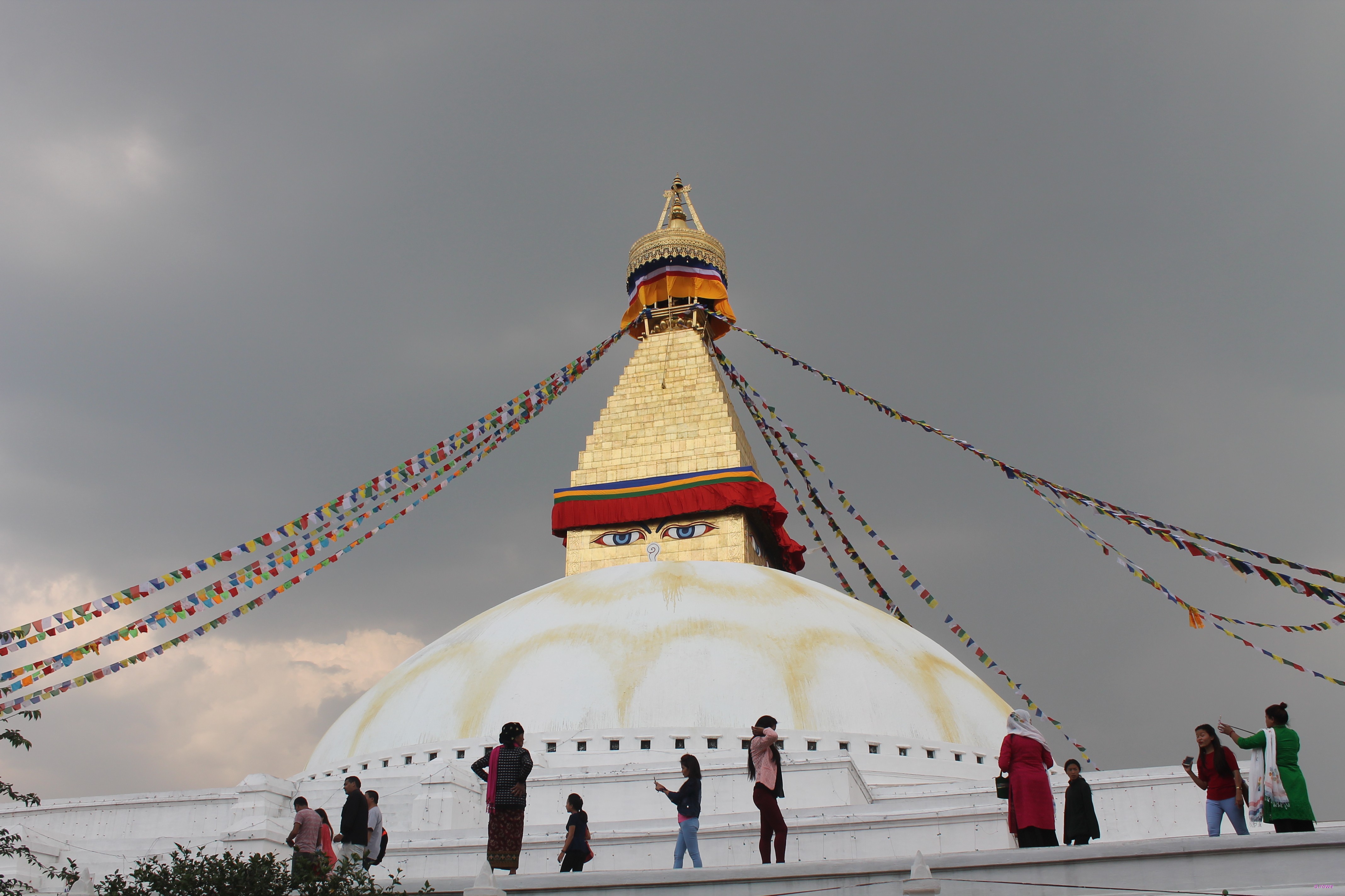 Stupa di Bodnath @posh_backpackers  Nepal