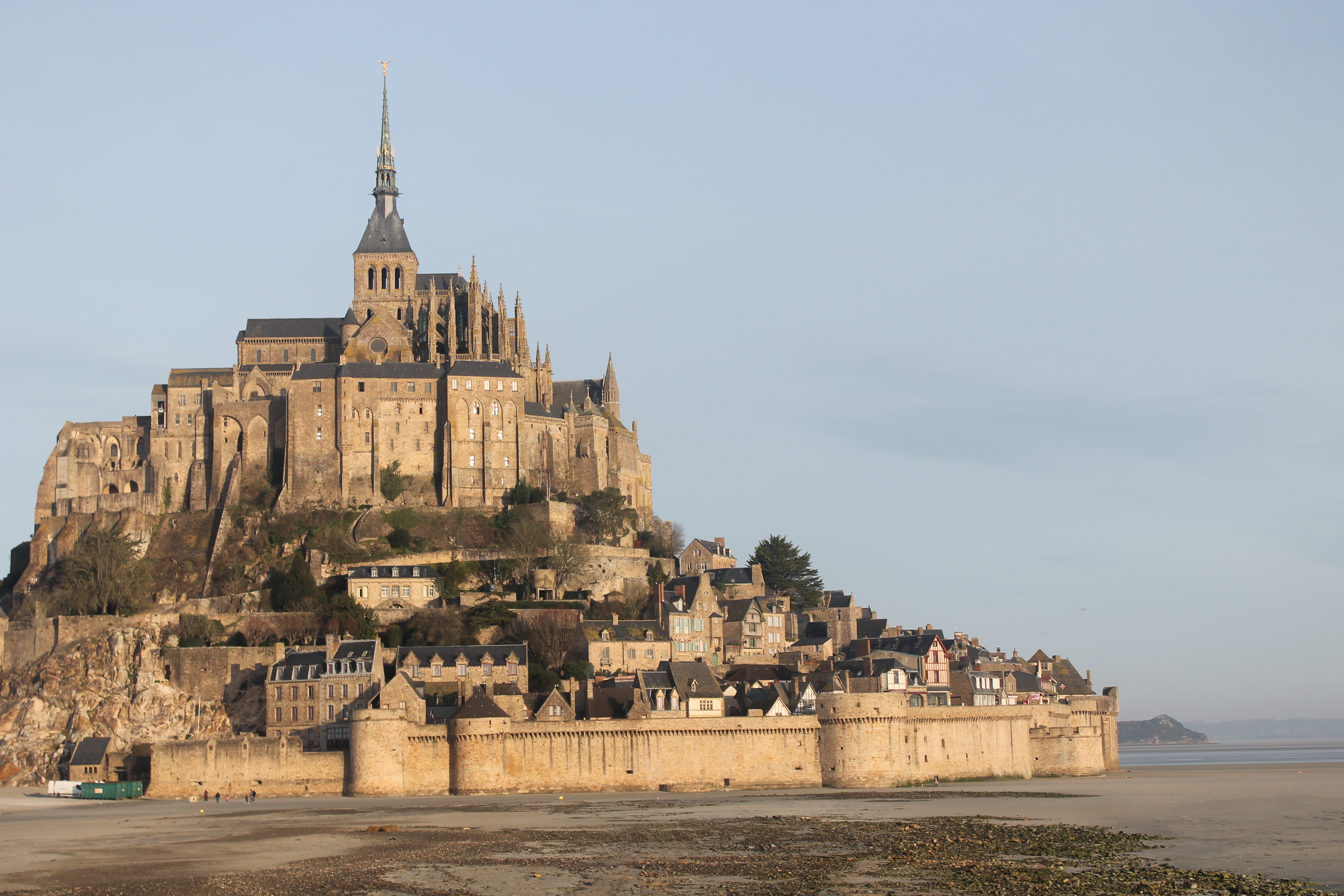 itinerario in Normandia , Mont Saint Michel