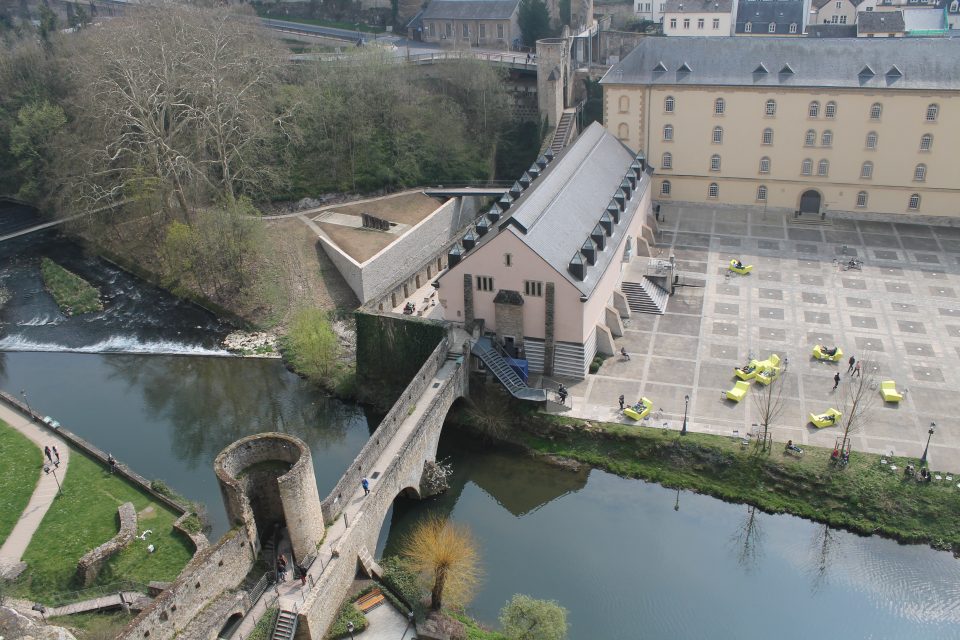 Vista dalla fortificazione delle casematte, Lussemburgo