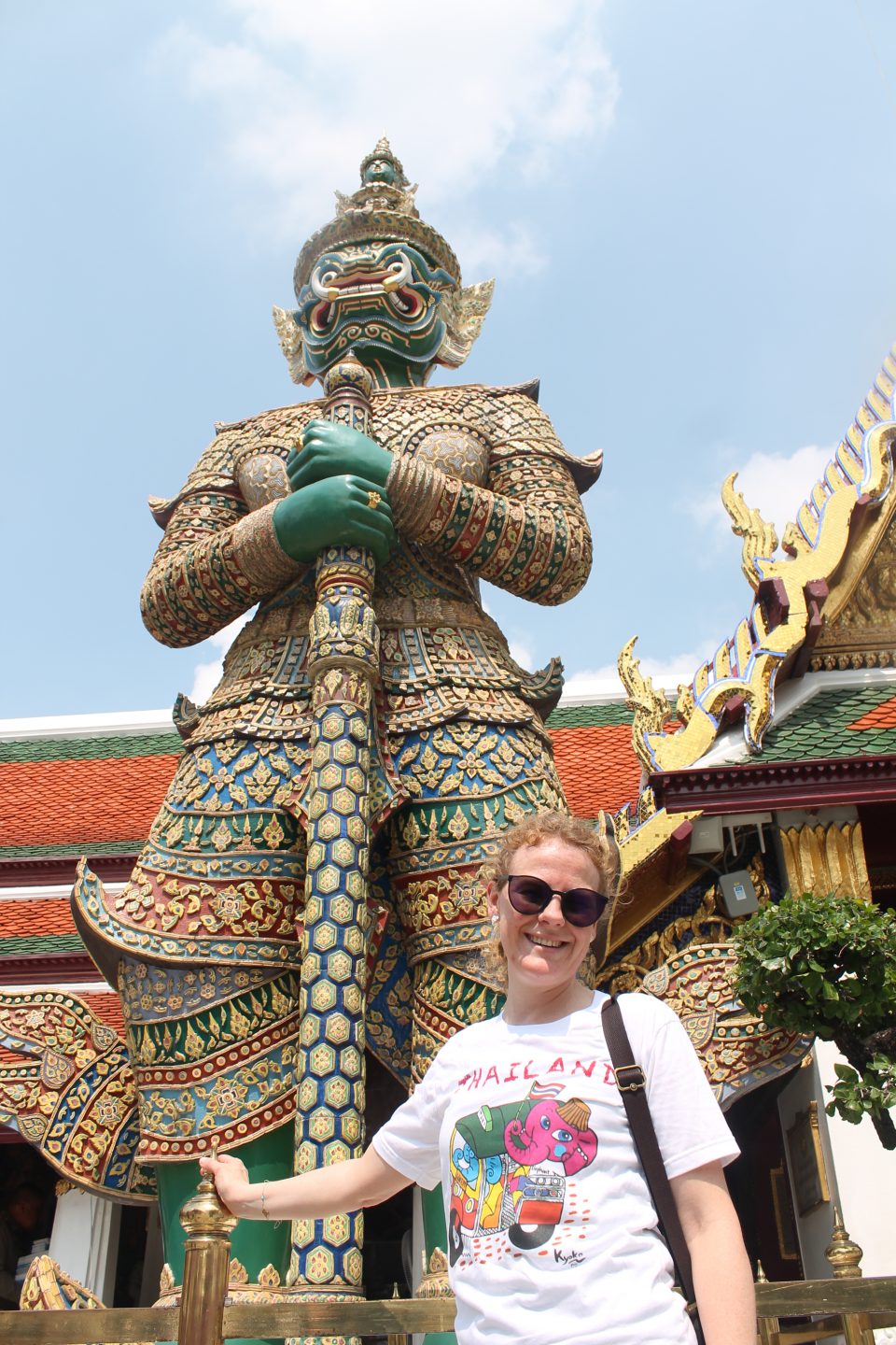 La maglietta - palazzo reale di Bangkok